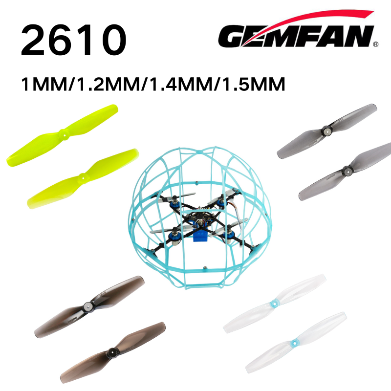 Fpv Drone Propeller - 2610 Props Gemfan Baling-baling 2.6 inci