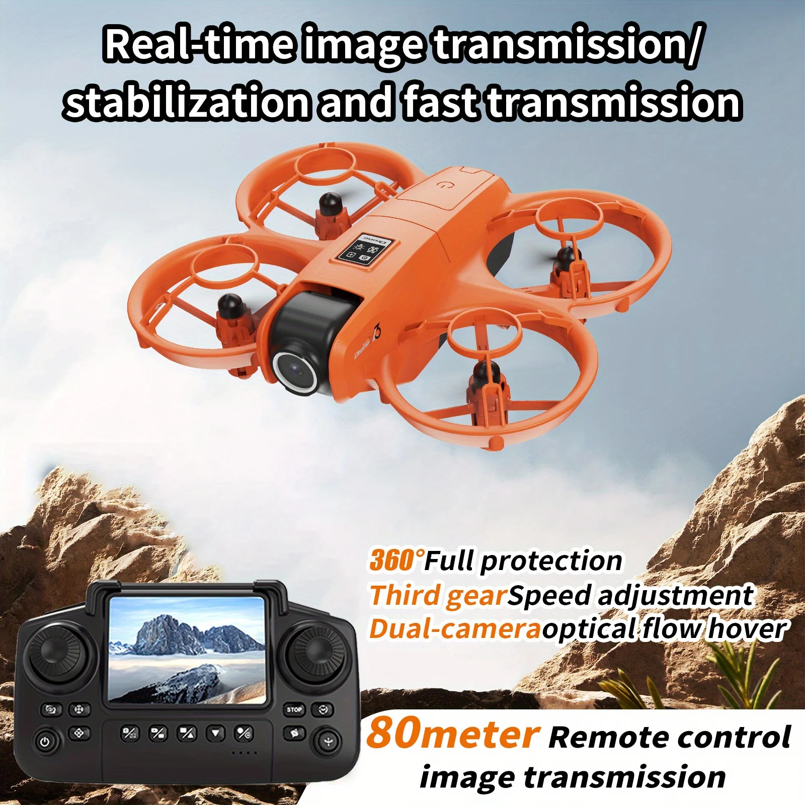 Drone Lipat YL3, Kamera Ganda  - Fpv Drone Charger ulasan dan harga