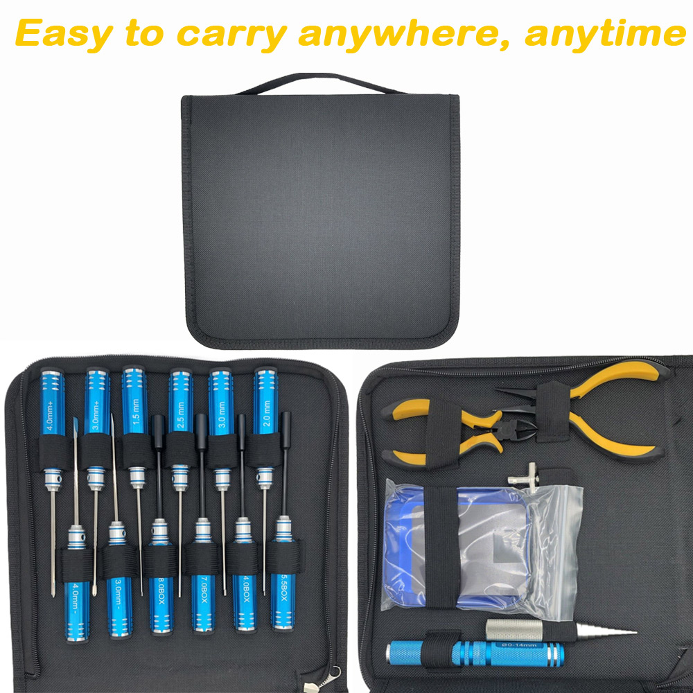 18 Buah YSIDO RC Tool Kit Oben - Fpv Drone Tool Kit ulasan dan harga